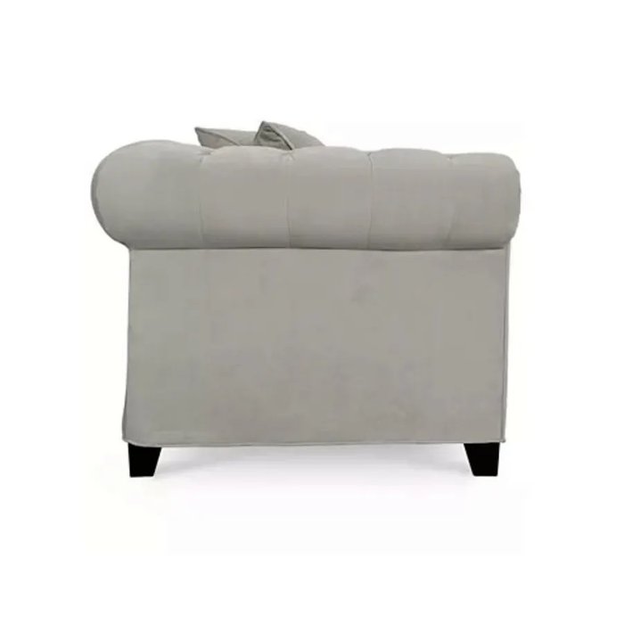 Диван Chesterfield Modern светло-серого цвета - лучшие Прямые диваны в INMYROOM Диван Chesterfield Modern светло-серого цвета - лучшие Прямые диваны в INMYROOM