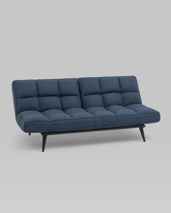 Диван-кровать Фьорд синего цвета - купить Прямые диваны по цене 61900.0