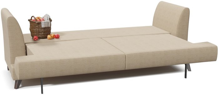 Диван-кровать Стокгольм бежевого цвета - купить Прямые диваны по цене 24290.0