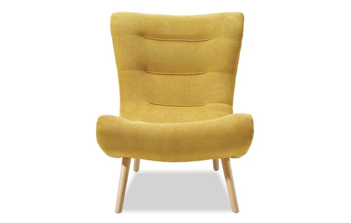 Кресло Dolce Vita желтого цвета - лучшие Интерьерные кресла в INMYROOM
