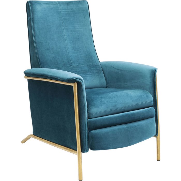 Кресло для отдыха Lazy синего цвета - купить Интерьерные кресла по цене 102190.0