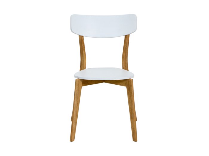 Стул Cherlyn белого цвета - купить Обеденные стулья по цене 3990.0