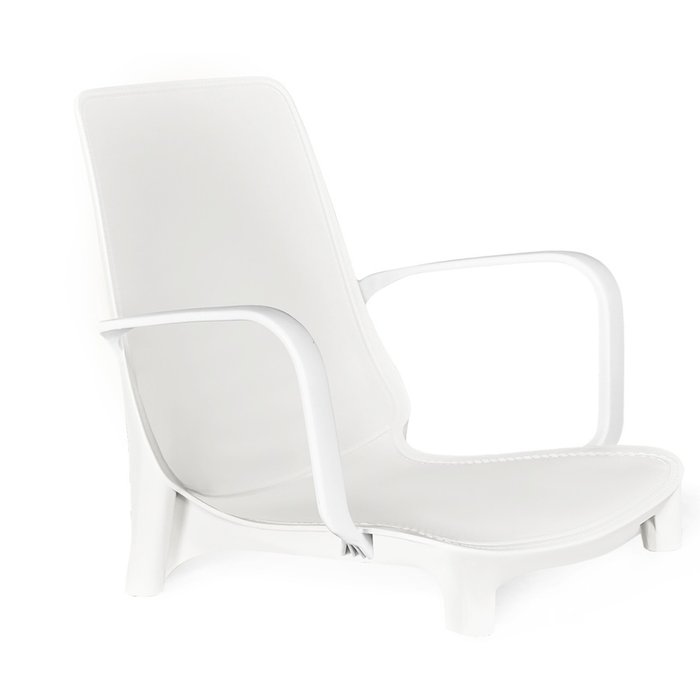 Обеденная группа из стола и четырех стульев белого цвета - купить Обеденные группы по цене 25415.0