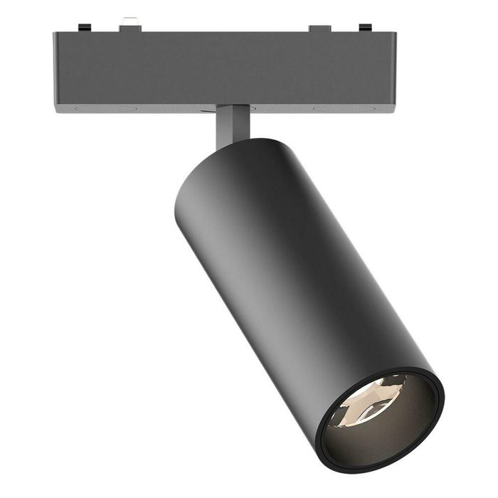 Магнитный трековый светильник Черный LED 1*9W 3000K 540Lm Ra&gt;90 &gt;90 IP20 D44xH110 48V SKYFLAT