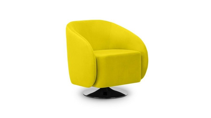 Кресло для отдыха Фалко желтого цвета - лучшие Интерьерные кресла в INMYROOM