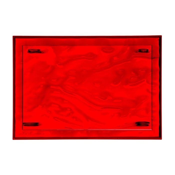 Поднос Dune красного цвета - купить Подносы по цене 6543.0