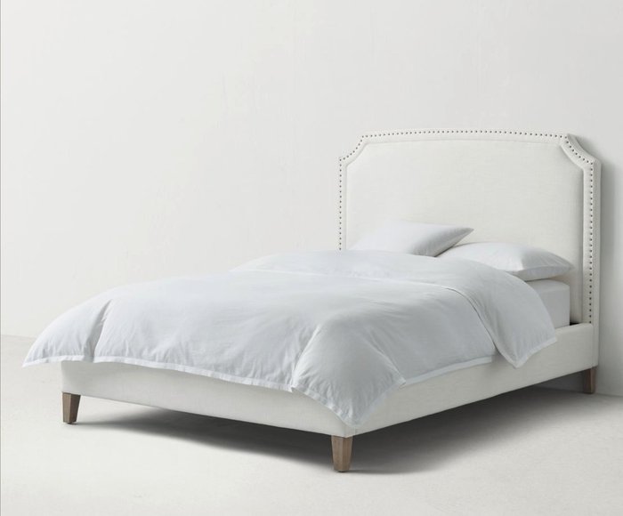 Кровать Antonina 160х200 белого цвета