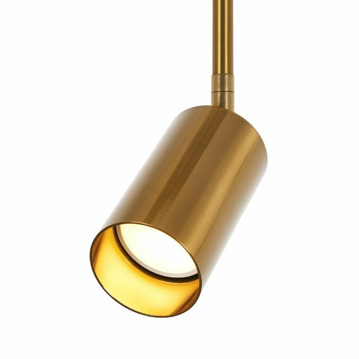 Подвесной светильник Dereck MR1020-1P (алюминий, цвет латунь) - лучшие Подвесные светильники в INMYROOM