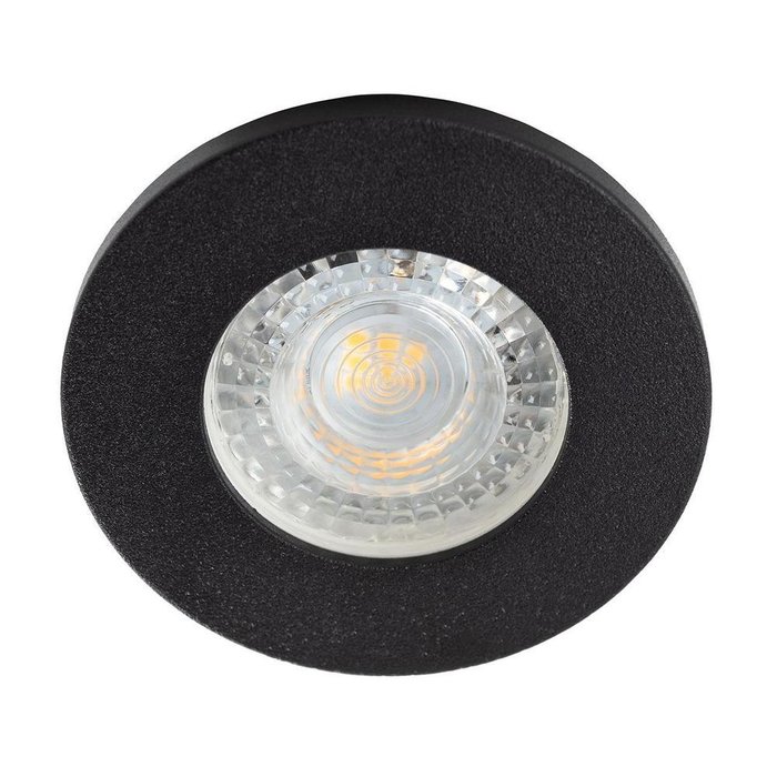 Встраиваемый светильник черного цвета - купить Встраиваемые споты по цене 952.0