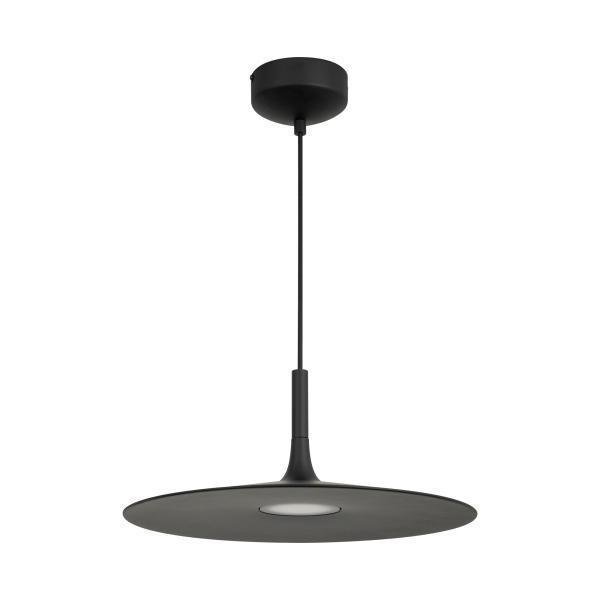 Подвесной светодиодный светильник Fiore черного цвета