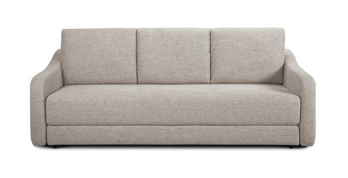 Прямой диван-кровать Иден бежевого цвета