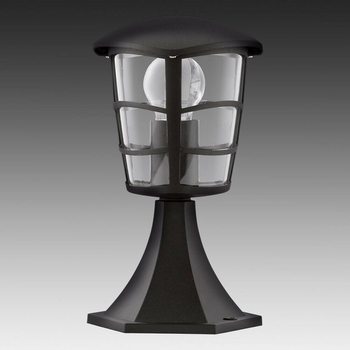 Уличный фонарь Aloria черного цвета - купить Наземные светильники по цене 4190.0