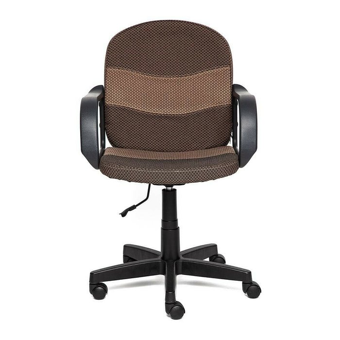 Кресло офисное Baggi коричнево-бежевого цвета - лучшие Офисные кресла в INMYROOM