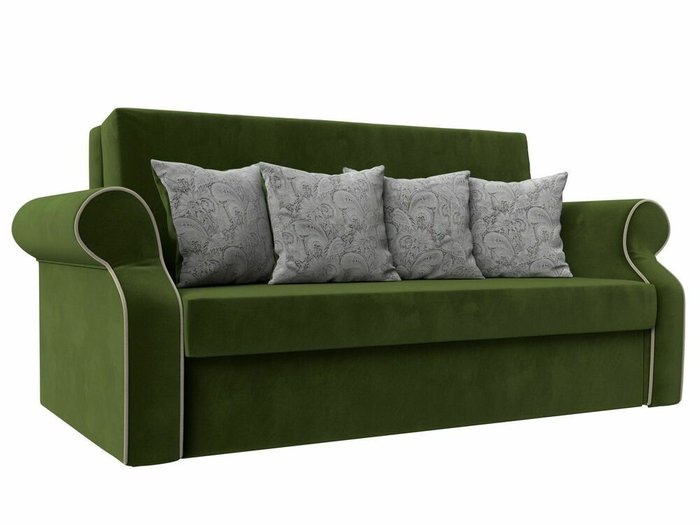 Диван-кровать Софт зеленого цвета