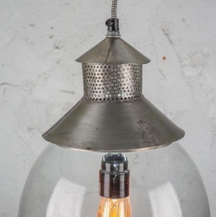 Светильник подвесной из металла и стекла  - лучшие Подвесные светильники в INMYROOM
