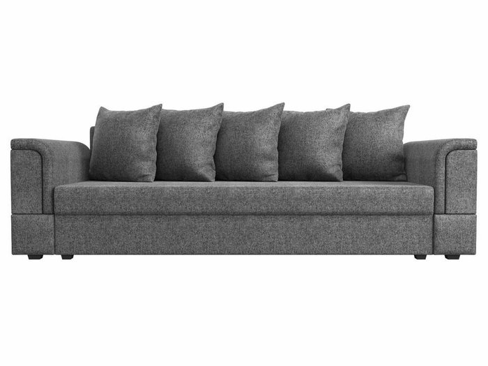 Диван-кровать Лига 005 темно-серого цвета  - купить Прямые диваны по цене 29999.0