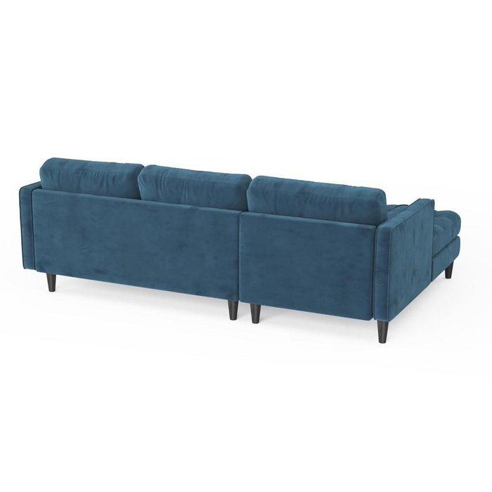 Угловой диван Scott ST синего цвета - лучшие Угловые диваны в INMYROOM
