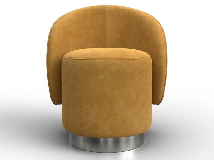 Кресло Лига-108 желтого цвета - купить Интерьерные кресла по цене 34990 Кресло Лига-108 желтого цвета - купить Интерьерные кресла по цене 34990