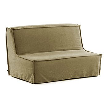Диван-кровать Lyanna коричневого цвета - купить Прямые диваны по цене 78990.0