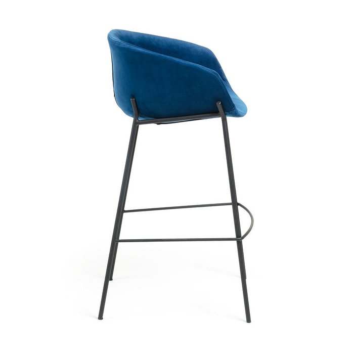 Барный стул Zadine синего цвета - лучшие Барные стулья в INMYROOM