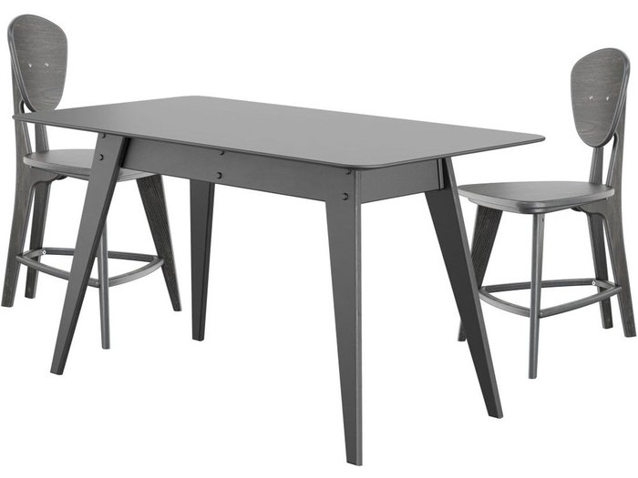 Обеденный стол серого цвета - лучшие Обеденные столы в INMYROOM