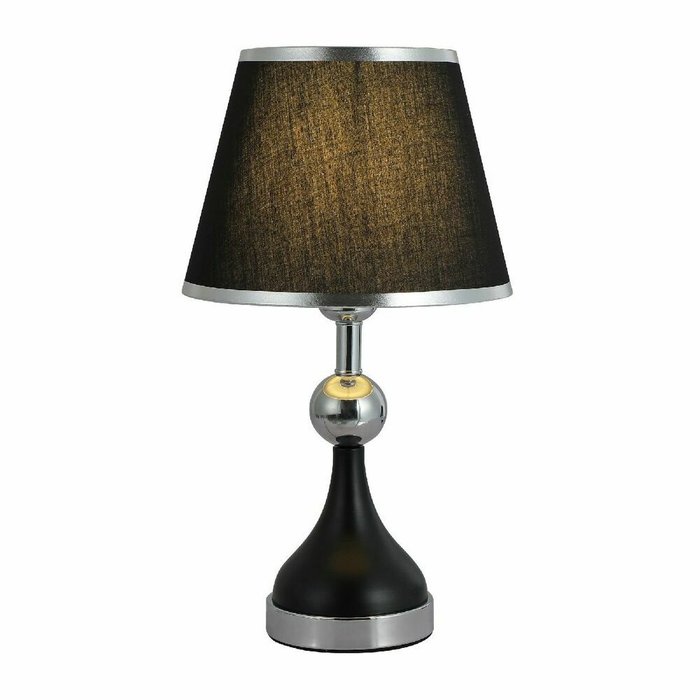 Настольная лампа ML.6506.01TL BK (ткань, цвет черный)