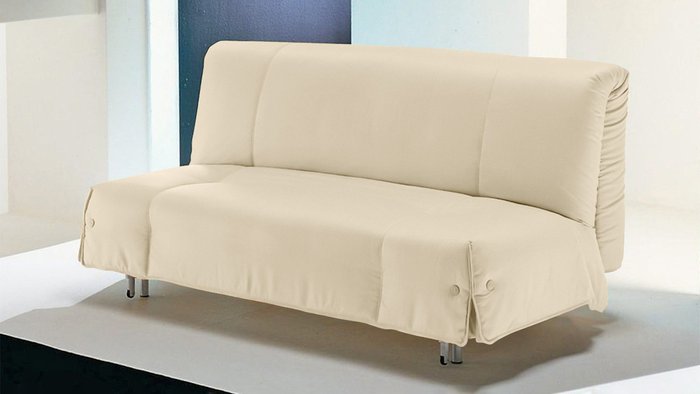 Диван-кровать Генуя L кремового цвета - купить Прямые диваны по цене 61600.0