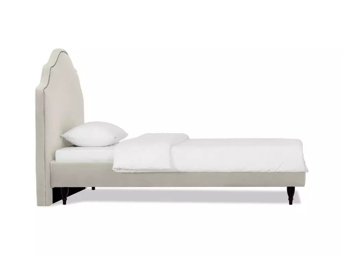 Кровать Princess II L 120х200 светло-серого цвета - купить Кровати для спальни по цене 61340.0