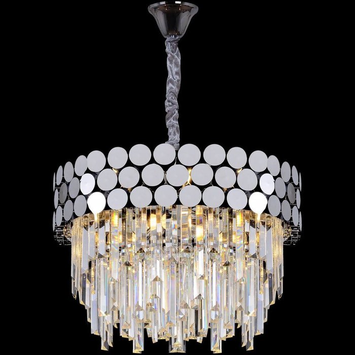 Хрустальная люстра 77378-0.3-500 CH (хрусталь, цвет прозрачный)