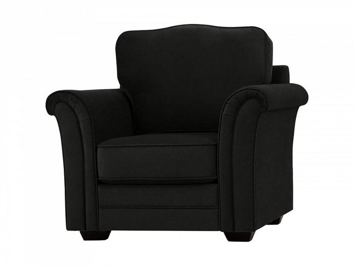 Кресло Sydney черного цвета - купить Интерьерные кресла по цене 51390.0