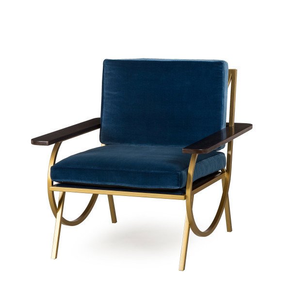 Кресло B Chair синего цвета