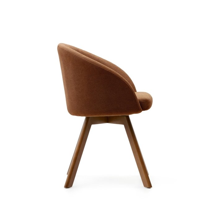 Стул вращающийся Marvin коричневого цвета - купить Обеденные стулья по цене 44990.0