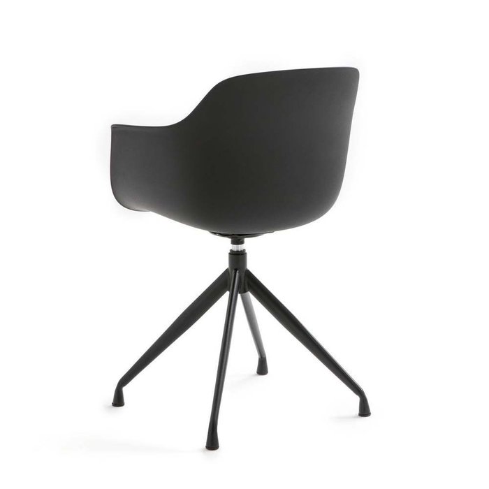 Кресло офисное вращающееся Wapong черного цвета - лучшие Офисные кресла в INMYROOM