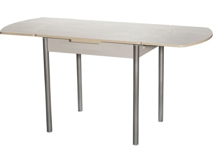 Стол раздвижной серо-бежевого цвета - лучшие Обеденные столы в INMYROOM