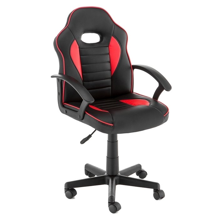 Офисное кресло Danger черно/красного цвета