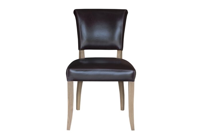 Мягкий стул Caro черного цвета - купить Обеденные стулья по цене 26905.0