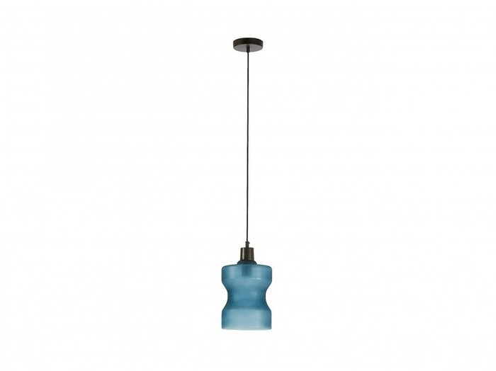 Подвесной светильник Corbin голубого цвета