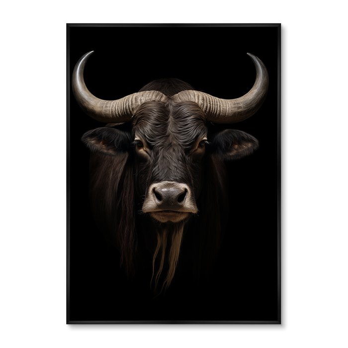 Набор из двух репродукций картин Young Yaks, 2024г. - лучшие Картины в INMYROOM