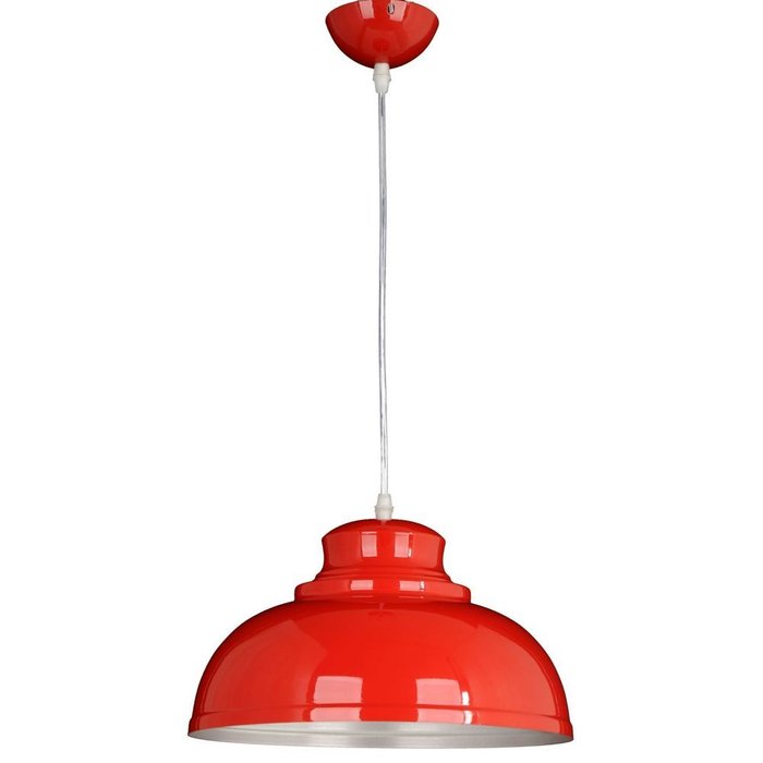 Подвесной светильник Laqueta красного  цвета 