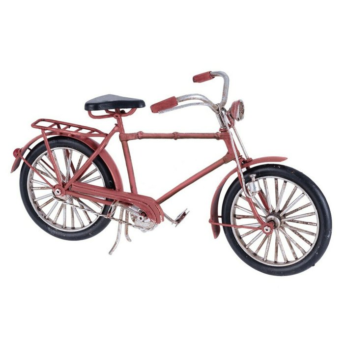 Модель велосипед красного цвета