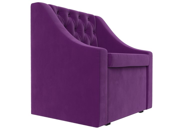 Кресло Мерлин фиолетового цвета с ящиком - лучшие Интерьерные кресла в INMYROOM