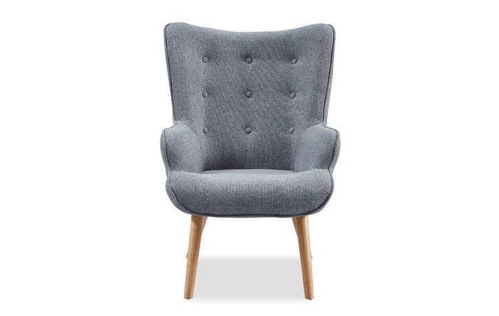 Кресло Hygge серого цвета - лучшие Интерьерные кресла в INMYROOM