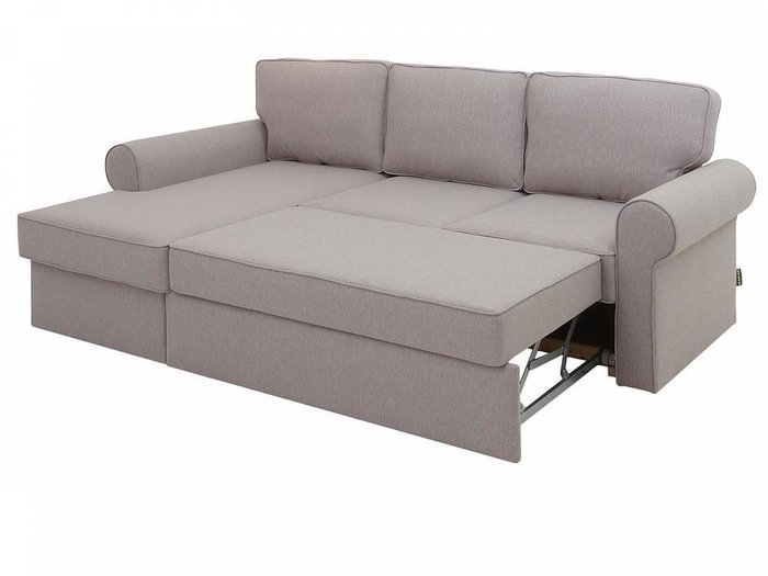 Угловой диван-кровать Murom светло-серого цвета  - лучшие Угловые диваны в INMYROOM