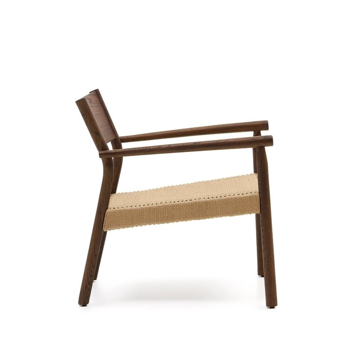 Кресло Yalia коричнево-бежевого цвета - лучшие Интерьерные кресла в INMYROOM