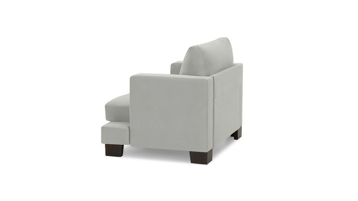 Кресло Дрезден светло-серого цвета - лучшие Интерьерные кресла в INMYROOM