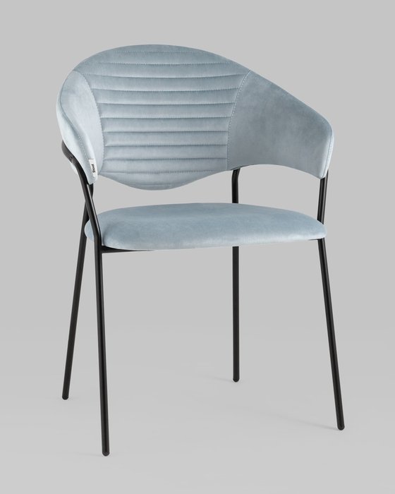 Стул Алексис пыльно-голубого цвета - купить Обеденные стулья по цене 10990.0