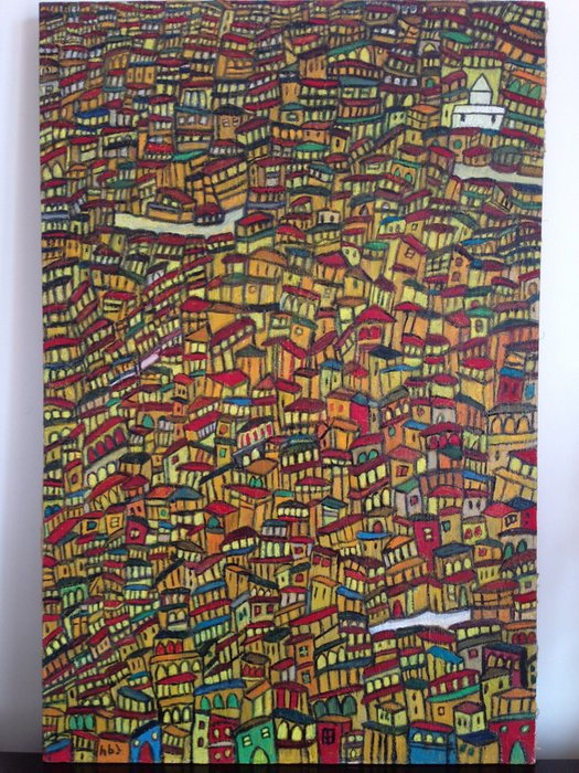 Картина "Старый Тбилиси,  1999 г."