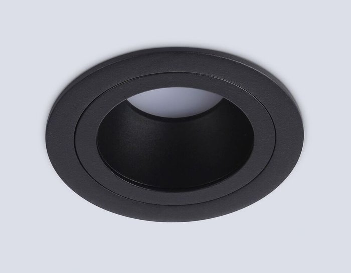 Встраиваемый светильник Technic base TN102824 (металл, цвет черный) - купить Встраиваемые споты по цене 780