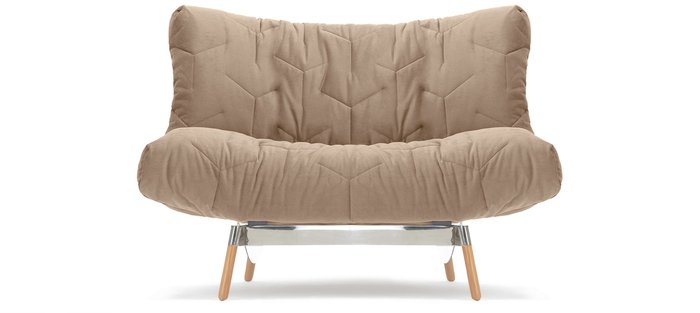 Кресло-кровать АРТЕС Аэро Хром темно-бежевого цвета - купить Интерьерные кресла по цене 21990.0