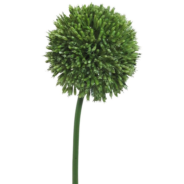 Искусственный цветок Allium темно-зеленого цвета